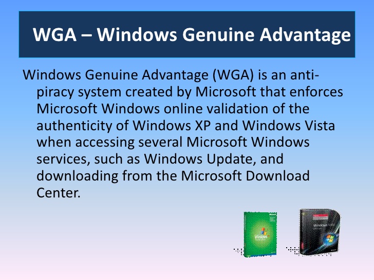 Windows Xp Genuine Advantage Download